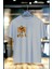Bear Climbing %100 Pamuk Premium Kalite Sırt Baskılı T-Shirt 2