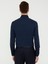 Erkek Lacivert Slim Fit Uzun Kollu Basic Gömlek 50242782-VR033 3