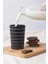 Allegra Siyah Akrilik Bardak 6'lı Set | 400 ml | Su, Meşrubat, Sunum ve Kahve Yanı Için | Cam Değildir | Kırılmaya Dayanıklı 3