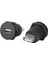 USB-01C-BK 22 mm Pano Tip Siyah USB A Dişi Soket (4172) 1