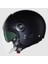 N21 Vısor 06 Classıco 302 Camlı Yarım Kask Mat Siyah 1