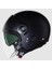 N21 Vısor 06 Classıco 302 Camlı Yarım Kask Mat Siyah 2