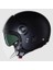 N21 Vısor 06 Classıco 302 Camlı Yarım Kask Mat Siyah 4