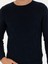 Erkek Sax Slim Fit Bisiklet Yaka Triko Kazak 50241779-VR045 6