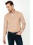 Erkek Bej Slim Fit Uzun Kollu Gömlek 50245389-VR011 1