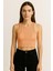 2025 Summer Kısa Kolsuz Crop %95 Pamuk %5 Elastan Slim Fit 1