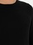 Erkek Siyah Slim Fit Bisiklet Yaka Basic Triko Kazak 50245040-VR046 7