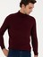 Erkek Bordo Slim Fit Pamuk Karışımlı Balıkçı Yaka Basic Triko Kazak 50245058-VR014 3