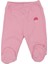 Kız Bebek Fuşya Pembe Omuzları Fırfırlı Kalp Desenli 3'lü Tek Alt Set - 1015347 4