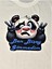 Muzip Panda Baskılı Pamuklu Unisex Çocuk Tişörtü 3