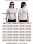 Crop Slim Fit Pamuk Likra Tişört-Kar Melanj 5