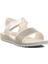 24-408 P Beyaz Simli Çocuk Sandalet 1