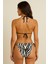 Zebra Desen Üçgen Bikini 42 2
