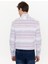 Erkek Kırmızı Slim Fit Uzun Kollu Gömlek 50248479-VR030 5