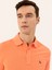 Erkek Somon Polo Yaka Slim Fit Basic T-Shirt 50250189-VR047 2