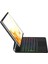 Samsung Galaxy T870 Tab S7 11 Kılıf Eternal Ledli Klavyeli Tablet Kılıfı - Siyah Yktsn 2