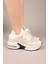 Pexul Triko Gizli Dolgu Sneakers Beyaz 5