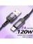 Heemax 120W USB A - USB C Hızlı Şarj Kablosu (7A),IPHONE 16/15, Galaxy S25–S21, Macbook, Ipad, Laptop Uyumlu 2