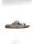 Erkek Gri Çift Bantlı Anatomik Günlük Terlik 1