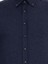 Erkek Lacivert Slim Fit Uzun Kollu Gömlek 50256919-VR033 12