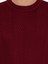 Erkek Bordo Slim Fit Bisiklet Yaka Triko Kazak 50258846-VR014 6