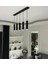 Mylights Masa Üstü Ada Üstü 120 cm Metal Modern LED Avize Os-Ram LED Ampul 3000K 2