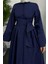 Izella Gömlek Elbise Lacivert 4