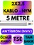 Öznur 2x2,5 Antigron (Nym) Kablo (Gri) Metre Seçenekli 1