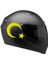 Tek Renk Ay-Yıldız(Moon-Star Helmet Stickers) Kask Sticker Etiket Modeli 1