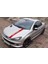 Peugeot 206 Sport Yazılı Ön Kaput Sticker Etiket Modeli 1