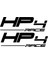 Bmw Hp4 Race Yazı Sticker Etiket Modeli 1