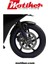 Yzf Yazılı Sarı Takım Jant Sticker Modeli 1