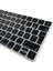 F Klavye Apple Magic Keyboard-2 A1644 (F-Türkçe) ile Uyumlu Klavye Koruyucu Daktilo Tipi Siyah 1