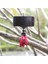 Süngerli, Elastik ve Sabit, Dönebilen Tripod (Kırmızı) 2