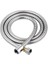Silver Sapphire Turbo Pervaneli Duş Başlığı Yüksek Basınçlı Fıskiye Batarya Start/stop Düğmeli Duş Hortumu 150 cm ve Mafsal Set Duş Başlığı Seti 3