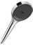 Rainfinity Rain 12,7 cm Modern El Duş Başlığı 3 Püskürtme Toz Yağmuru, Yoğun Toz Yağmur, Krom Monorain 26864001 2