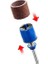 Sc407 Ez Speedclic Zımparalama Mandreni Ve Bandı, 60/120 Kumlu, 13mm, 3'Lü 2