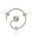 E14 Essentials Jute Spot Bar/tube Light, Nickel 3 Leuchtmittel Nickel, Grau 1
