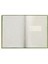 Color Memory Book Keten Hatıra Defteri Altın Kenarlı Anı Albümü Yeşil 3