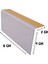 20 Adet Pvc Etiketlik Raf Önü Dik Yapışkanlı 8x4 cm Etiketlik Fiyatlık 1