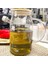 500ML Cam Yağdanlık Sirkelik Zetinyağı Ayçiçek Yağı Soslar ve Diğer Sıvılar Için Sağlıklı Ergonamik Tasarımı ile Kullanışlı Brosillikat Camdan Yapılmış Yağ Şişesi 2