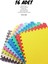 Elite Tatami Eva Mat Çocuklar Için Köpük Halı Matı Puzzle Geçmeli Oyun Spor Kaymaz Mat 16 Adet 50X50 13MM 1 Adet 4
