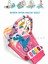 Elite Bebek Oyun Halısı Piyanolu, Gökkuşağı Dinozor Desenli 73 cm Sesli Dönenceli Bebek Halısı 1 Adet 1
