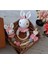 Amigurumi Tavşan Emzik Tutucu ve Çıngırak 1 Adet 1