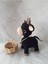 Sevimli Kara Koç Amigurumi Organik Oyuncak 1 Adet 5