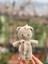 Amigurumi Şapkalı Ayıcık Uyku Arkadaşı Organik Örgü Oyuncak 1 Adet 2