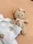 Amigurumi Şapkalı Ayıcık Uyku Arkadaşı Organik Örgü Oyuncak 1 Adet 3