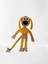 Uzun Kuyruk Marsupilami Amigurumi Organik Oyuncak 1 Adet 2