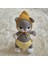 Amigurumi Tulumlu Kedicik Amigrumi Oyuncak Uyku Arkadaşı 1 Adet 1