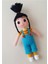 Agnes Bebek Amigurumi Organik Oyuncak 1 Adet 2